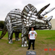 Illustration for article titled These Are The Weirdest Dinosaur Statues Ever
